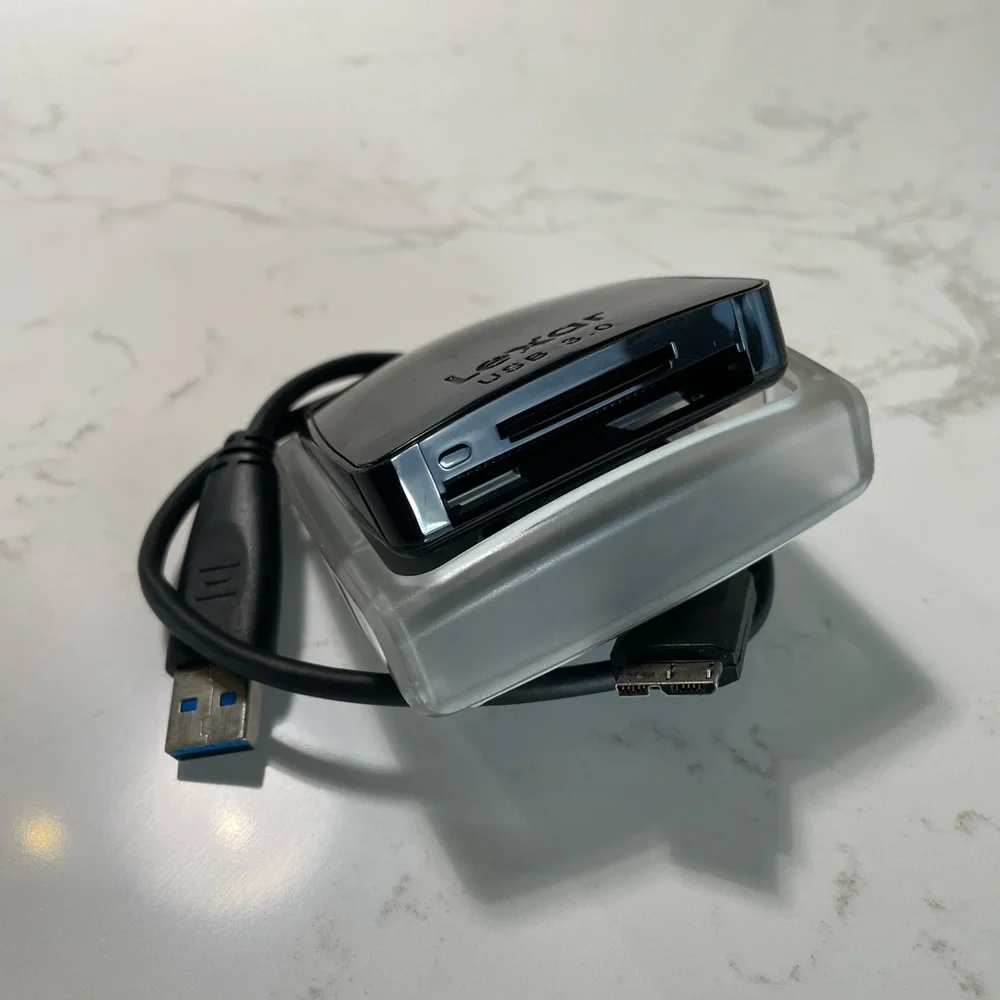 Lexar Professional USB 3.0 Dual-Slot Reader - High-Speed File Transfers